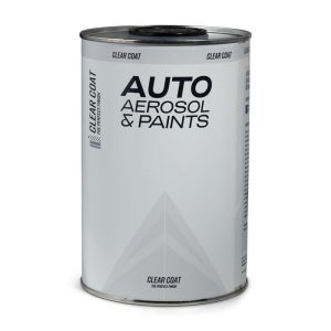 Clear coat tin