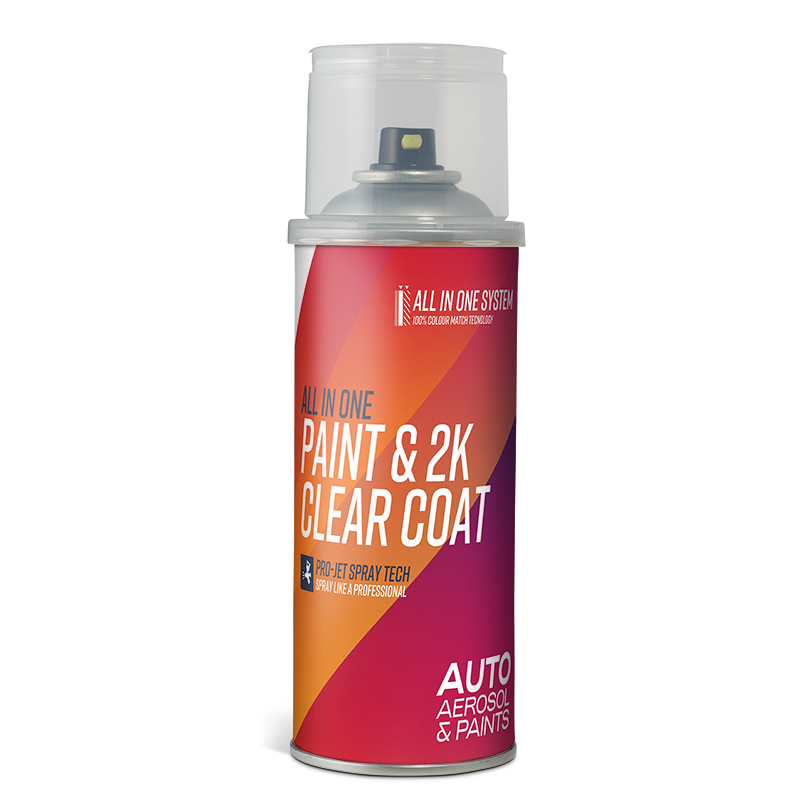 All in One Paint and 2K Clear Coat Aerosol Image